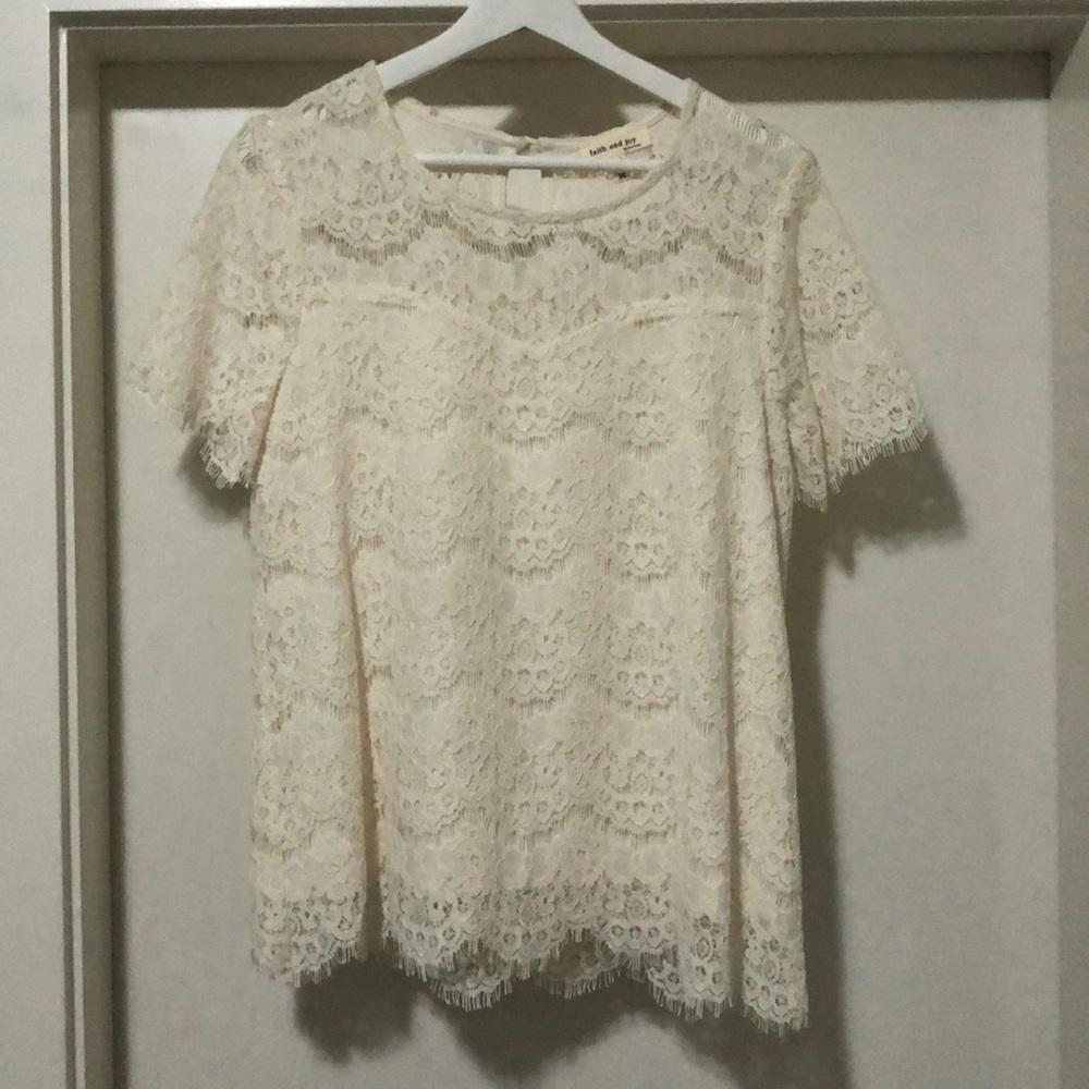 Lace T-shirt
